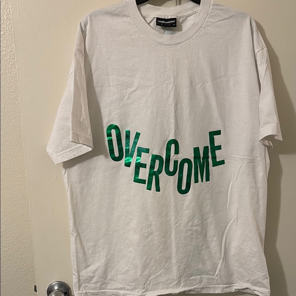 The Hundreds White T-Shirt with Black Label